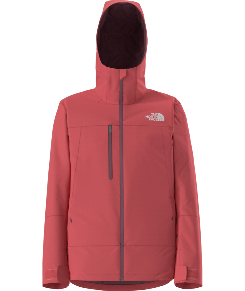 The North Face Rose Red Waterproof Hooded Ski Shell Jacket