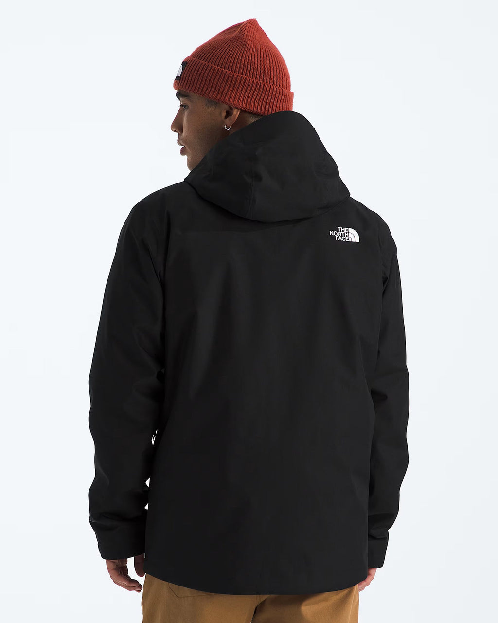 The North Face Black DryVent Waterproof Hooded Rain Jacket