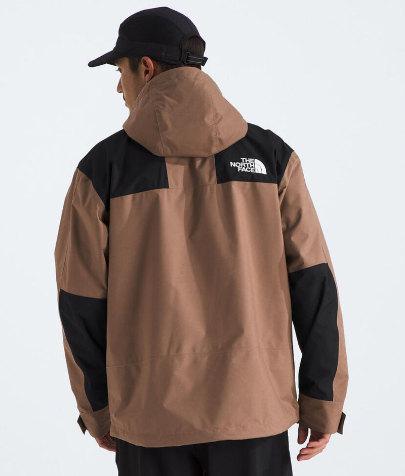 The North Face 1990 Mountain Jacket DryVent Khaki Brown Black Colourblock