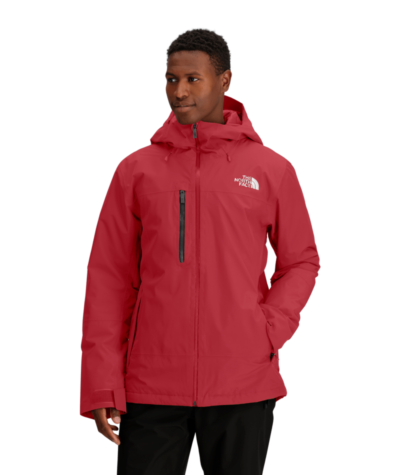 The North Face Rose Red Waterproof Hooded Ski Shell Jacket