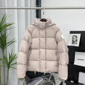 Moncler Short Puffer Down Jacket Nude Pink Hooded