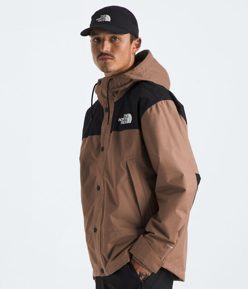 The North Face 1990 Mountain Jacket DryVent Khaki Brown Black Colourblock