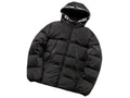 Moncler Black Logo Hood Oversized Puffer Down Jacket