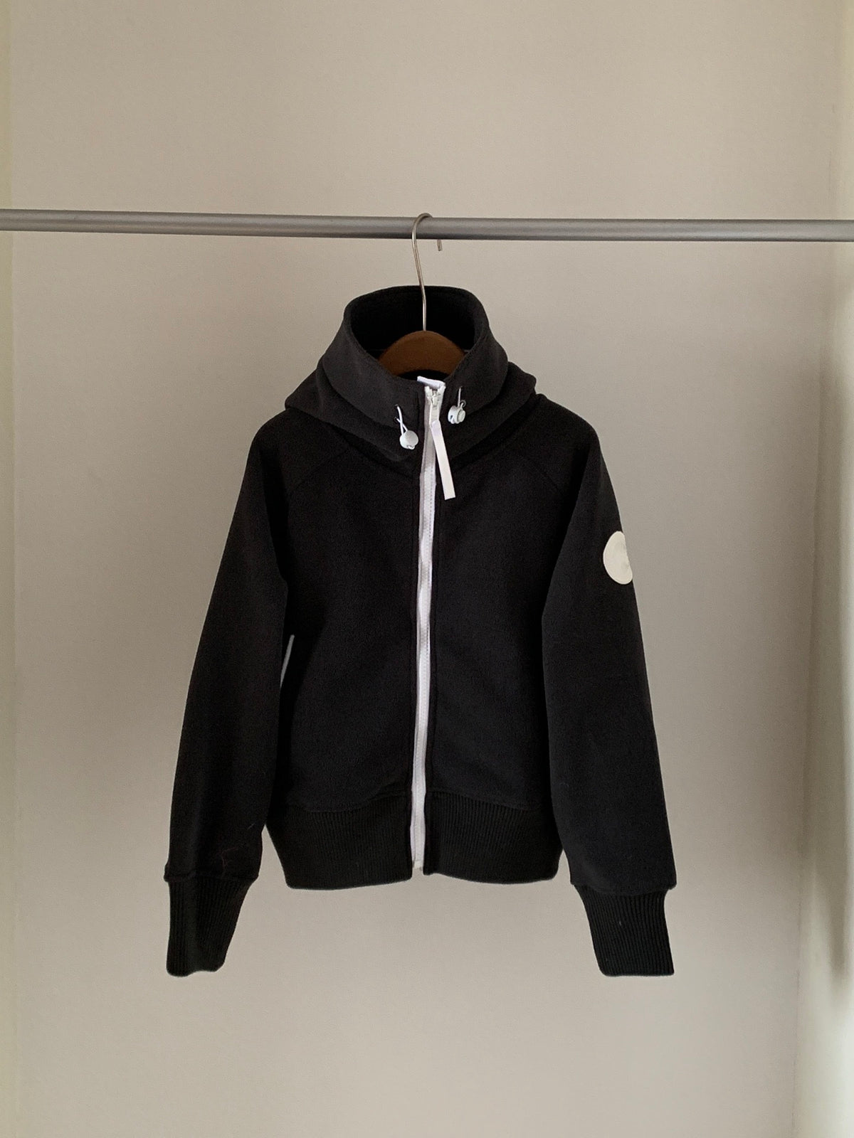 Moncler x Palm Angels Down Jacket Black Palm Tree Badge Archive Interior Yellow Tag（副本）