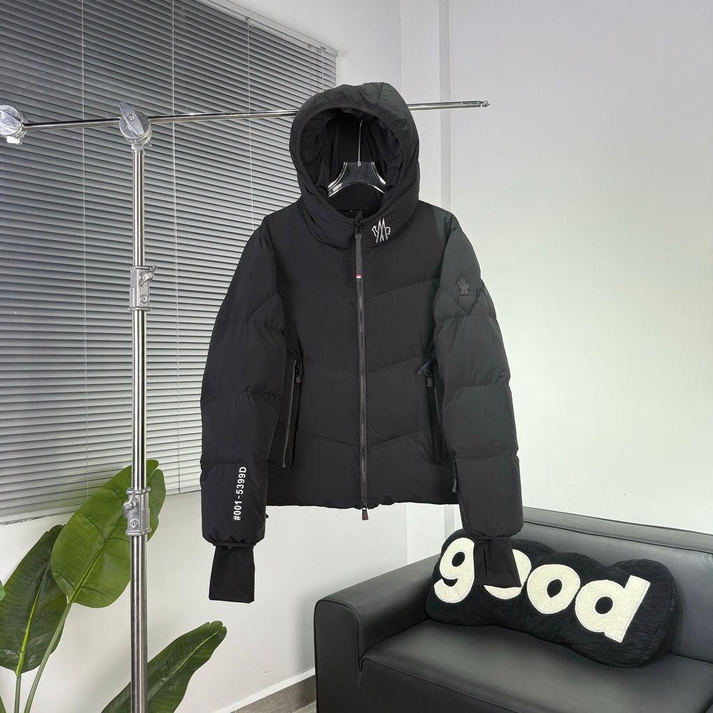 Moncler Grenoble Day-Namic Hooded Down Jacket Black