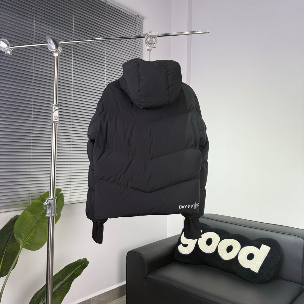 Moncler Grenoble Day-Namic Hooded Down Jacket Black