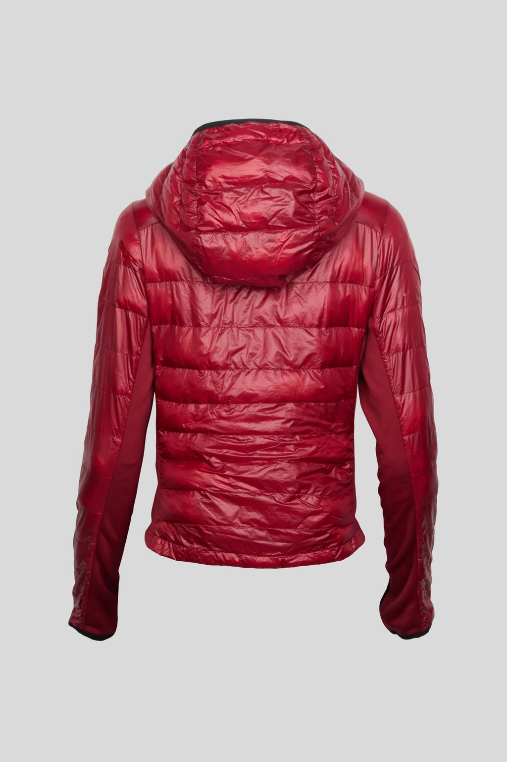 Canada Goose Crimson Red Hybridge Lite Hooded Down Jacket (Women's)