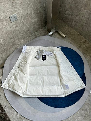 Canada Goose Cream Quilted Down Vest