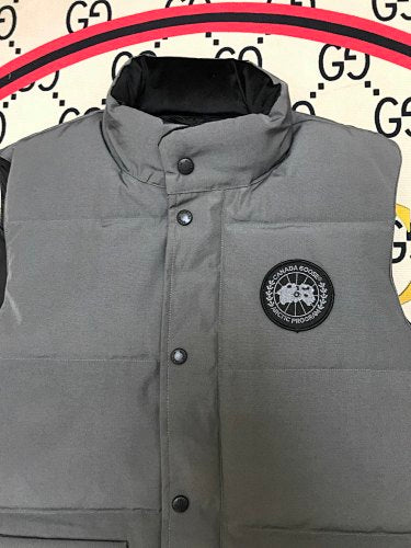 Canada Goose Grey Quilted Down Vest